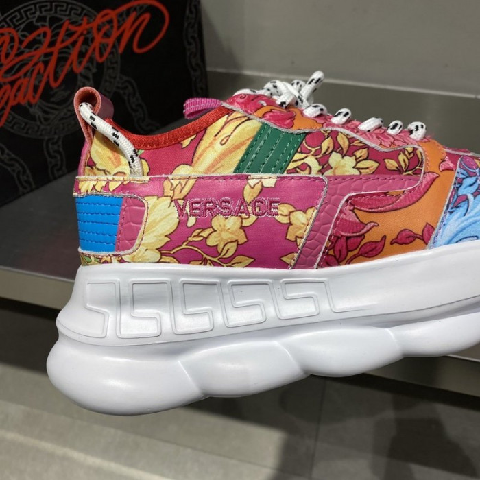 vse chain reaction red sneaker