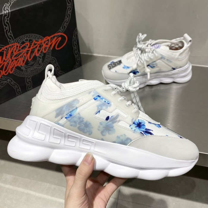 vse chain reaction white sneaker