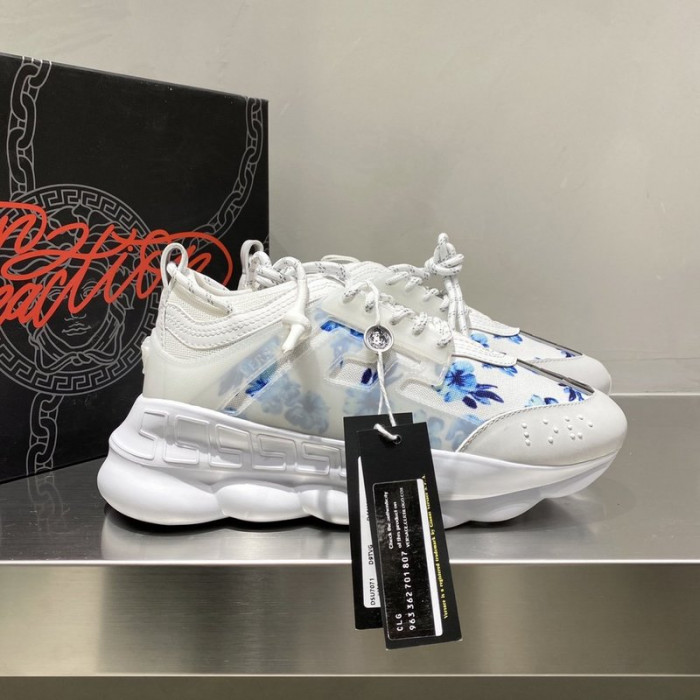 vse chain reaction white sneaker