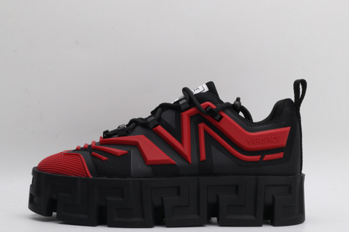 vse chain reaction black sneaker