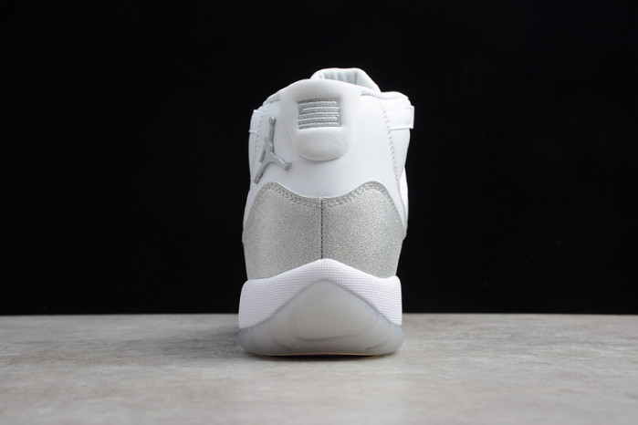 jordan 11 retro white metallic silver - ar0715-100
