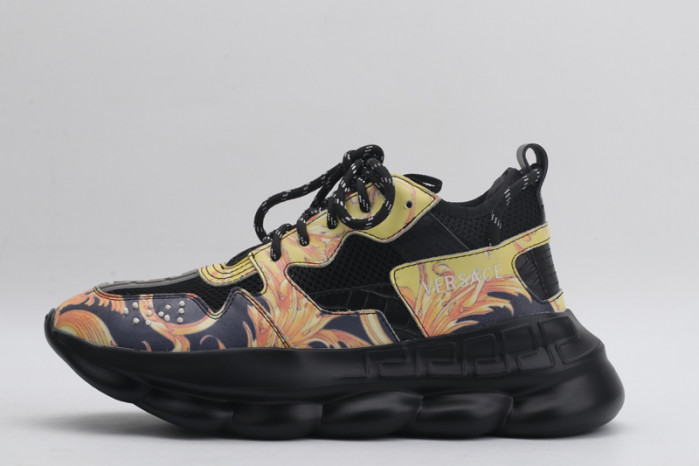 vse chain reaction black sneaker