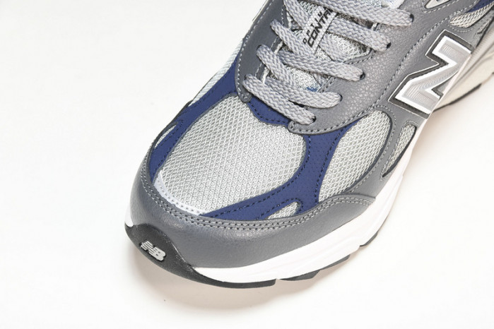 new Ba1an*e 990v3 elephant grey navy m990gj3
