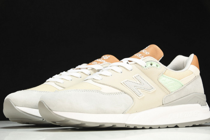 new Ba1an*e 998 white tan m998ene