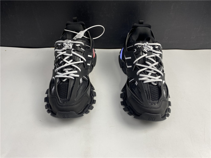 (led)bl tess s. gomma trek low sneakers black 23090801